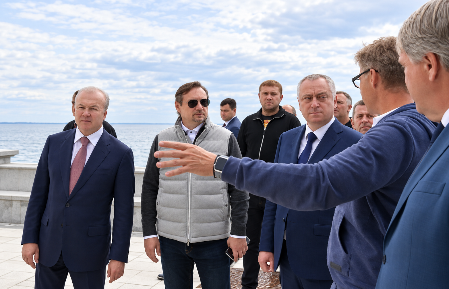 Набережная Сухума продолжает преображаться при поддержке России