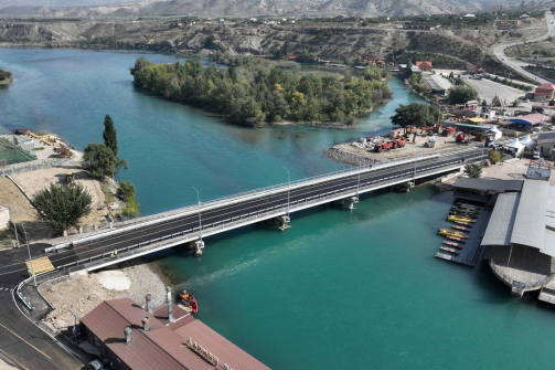 В Дагестане открыли движение по мосту через Сулак после капремонта